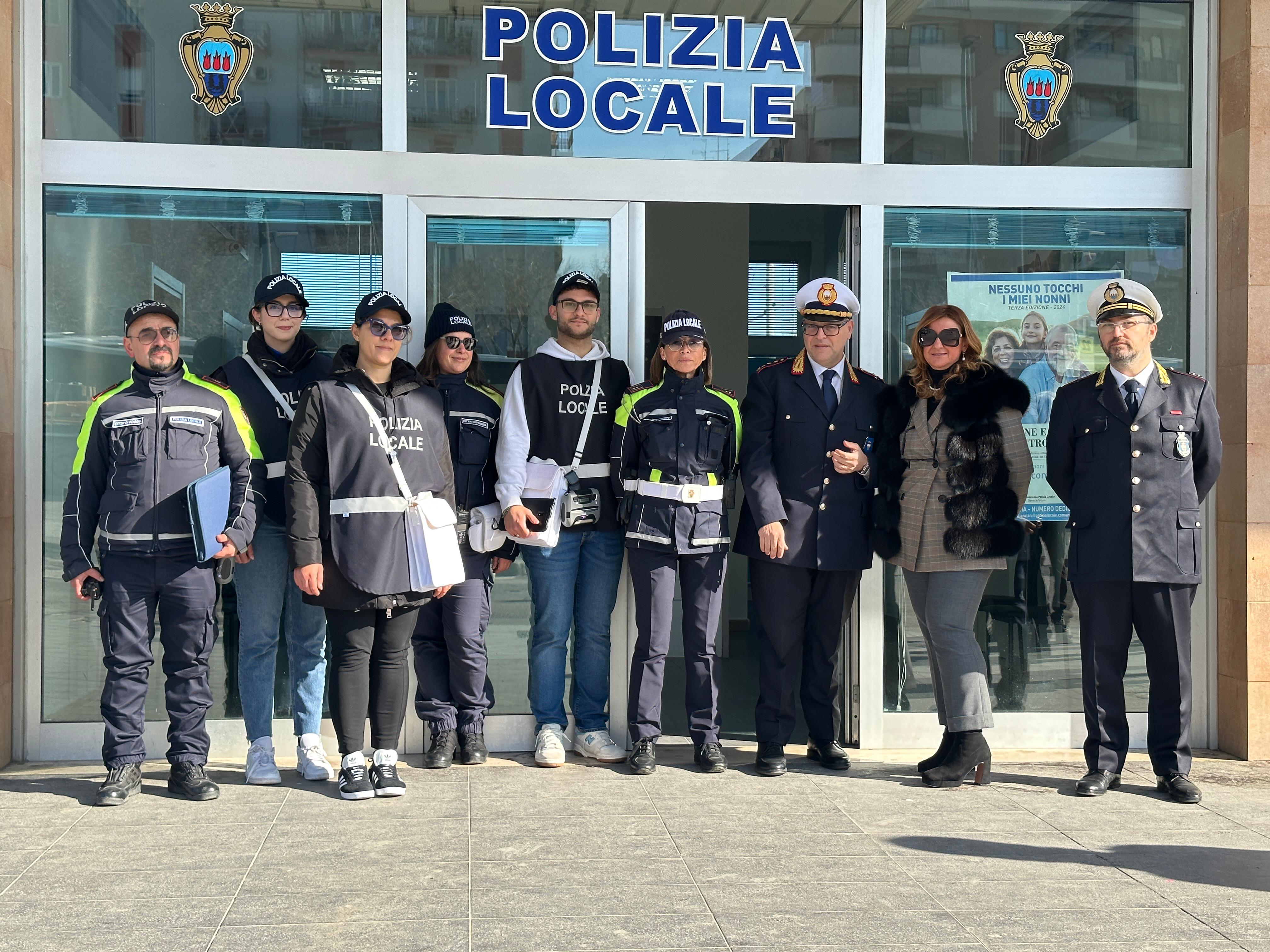 Polizia locale, presentata la riorganizzazione del presidio al Nodo Intermodale