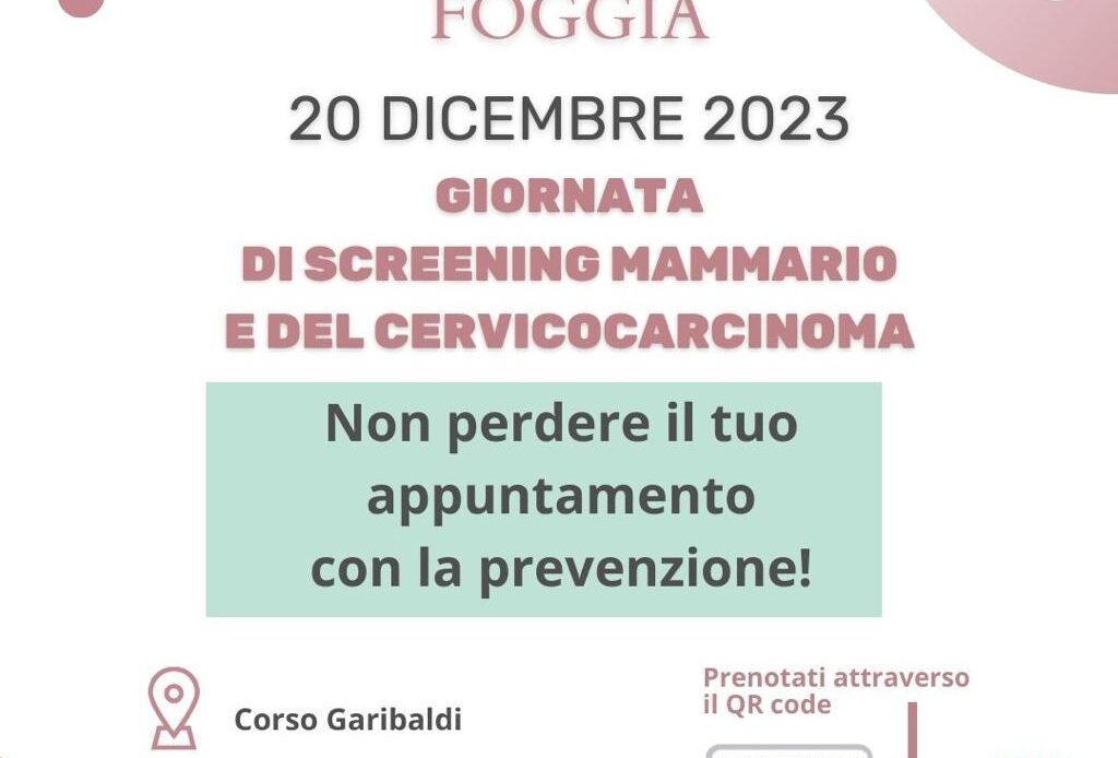 Prevenzione del carcinoma della cervice uterina e del seno. I due camper della Asl per lo screening gratuito nei pressi di Palazzo di Città