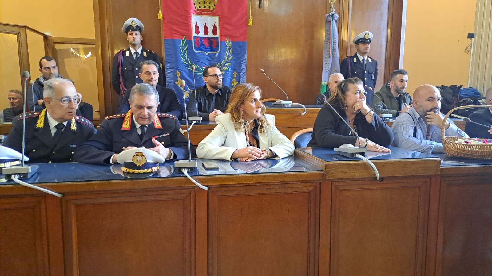 Celebrazioni Viale Giotto, incontro nell'aula consiliare di Palazzo di Città con i familiari e i soccorritori